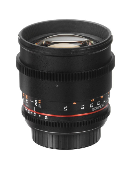 Lente Cine Rokinon 85mm T1.5 para Canon EF - Bokeh Atractivo Lente Cine Rokinon 85mm T1.5 para Canon EF - Bokeh Atractivo