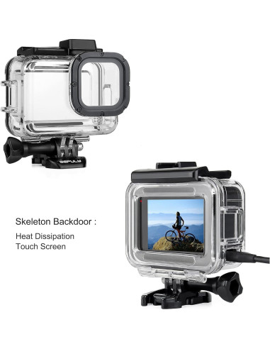 Funda Protectora Skeleton GEPULY para GoPro Hero 9-13 Black