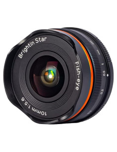Lente Ojo de Pez 10mm F5.6 Brightin Star para Canon EOS-M