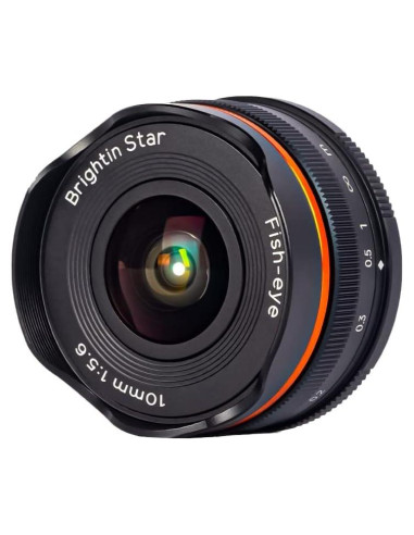 Lente Ojo de Pez 10mm F5.6 Brightin Star para Canon EOS-M
