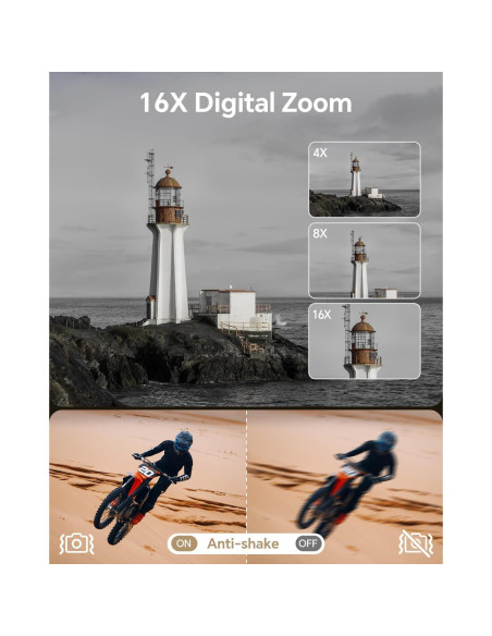 Cámara Digital 8K Fulealfly DC226 88MP WiFi Pantalla Táctil Cámara Digital 8K Fulealfly DC226 88MP WiFi Pantalla Táctil