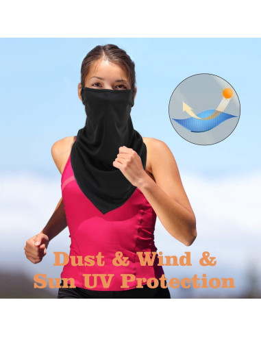 Bufanda Balaclava MoKo 3 Pack Transpirable UV Polvo Viento