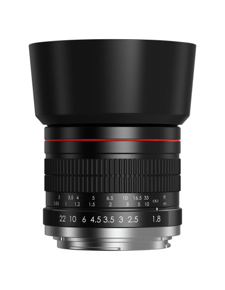 Lente de Retrato 85mm F1.8 Lightdow para Canon DSLR Manual Lente de Retrato 85mm F1.8 Lightdow para Canon DSLR Manual