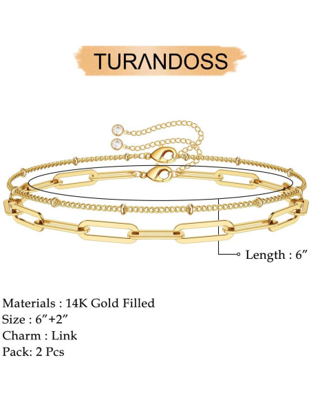 Brazalete Ajustable de Oro 14K para Mujeres - Cadena Ovalada y Perlas Brazalete Ajustable de Oro 14K para Mujeres - Cadena Ovalada y Perlas
