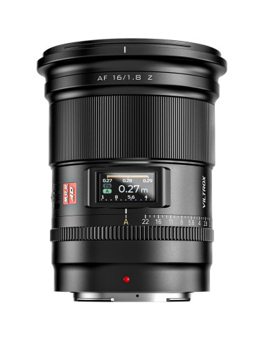 Lente VILTROX AF 16mm F1.8 para Nikon Z-Mount, Gran Angular