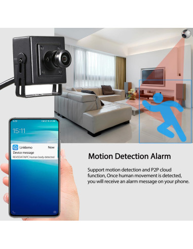Cámara de Seguridad IP Mini 5MP REVODATA I706-4-P-HS POE
