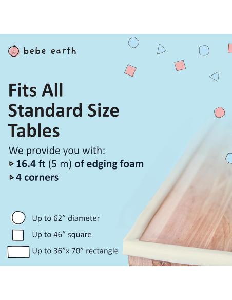 Protector de Bordes Bebé Earth 5m + 4 Esquinas Espuma Marrón Protector de Bordes Bebé Earth 5m + 4 Esquinas Espuma Marrón