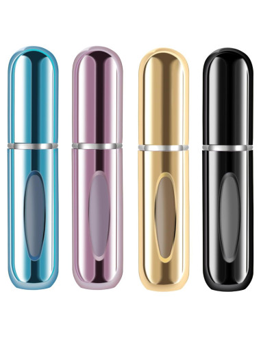 Botella Atomizador Perfume Portátil Recargable Yamadura Mini 5ml 4 Piezas