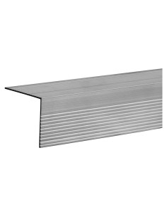 Protector de Borde de Escalera Aluminio Natural 106.68 cm