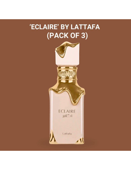 Perfume Eclaire EDP 100ML Lattafa Pack de 3 Mujeres Perfume Eclaire EDP 100ML Lattafa Pack de 3 Mujeres