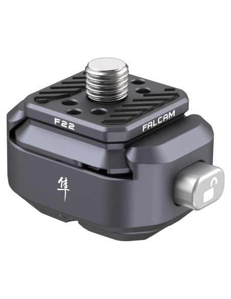 Kit de Liberación Rápida F22 ULANZI, Adaptador 1/4" a QR Kit de Liberación Rápida F22 ULANZI, Adaptador 1/4" a QR