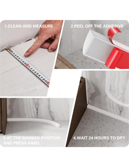 Moldura Cuadrada Flexible WURJHSONG 99 cm Caucho Impermeable Moldura Cuadrada Flexible WURJHSONG 99 cm Caucho Impermeable