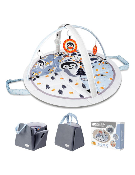 Alfombra de Juego para Bebés Li'l Pengyu Plegable 1,03 kg Azul Alfombra de Juego para Bebés Li'l Pengyu Plegable 1,03 kg Azul