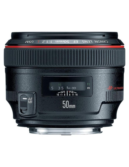 Lente Canon EF 50mm f/1.2L USM - Resistente a la intemperie Lente Canon EF 50mm f/1.2L USM - Resistente a la intemperie