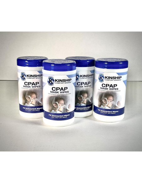 Toallitas CPAP sin fragancia Kinship Comfort Brands - 300 unidades Toallitas CPAP sin fragancia Kinship Comfort Brands - 300 unidades