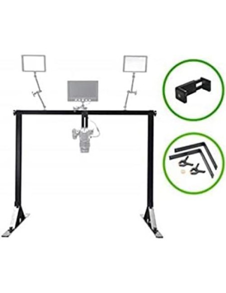 Soporte de Montaje de Mesa Glide Gear OH100 para DSLR y Video Soporte de Montaje de Mesa Glide Gear OH100 para DSLR y Video