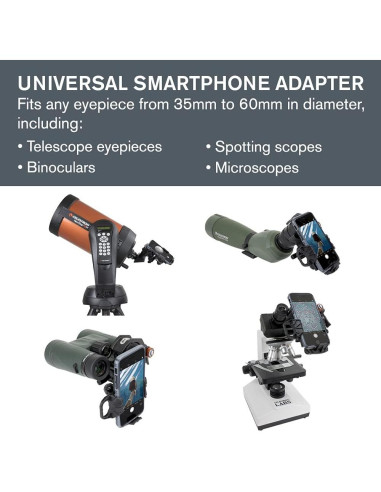 Ocular Celestron X-Cel LX 2.3 mm + Adaptador NexYZ DX