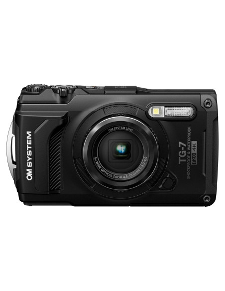 Cámara Submarina OM SYSTEM Tough TG-7 Negra 12MP 4K Impermeable Cámara Submarina OM SYSTEM Tough TG-7 Negra 12MP 4K Impermeable