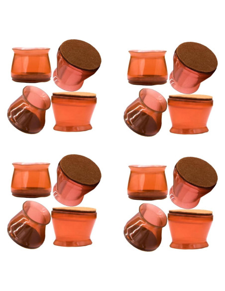Protectores de Piso de Silicona Simpracon 16 PCS para Patas de Silla Protectores de Piso de Silicona Simpracon 16 PCS para Patas de Silla