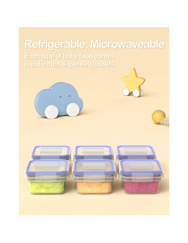 Procesador de Alimentos para Bebés HEYVALUE 13 en 1 Gris
