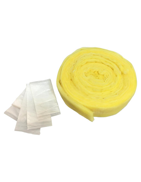 Kit de Aislamiento de Tuberías de Fibra de Vidrio Frost King 7.62m Kit de Aislamiento de Tuberías de Fibra de Vidrio Frost King 7.62m