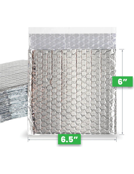 EcoFoil Sobres Térmicos Aislantes 15.24x16.51cm - Paquete de 10 EcoFoil Sobres Térmicos Aislantes 15.24x16.51cm - Paquete de 10