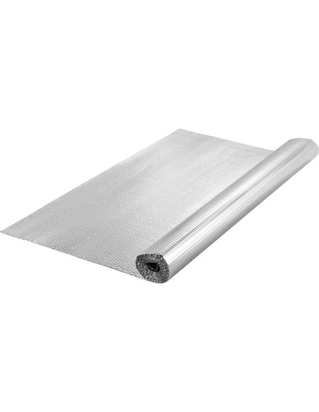 Rollo Aislamiento Reflectante Doble VEVOR 3.2mm 121.9x304.8cm Rollo Aislamiento Reflectante Doble VEVOR 3.2mm 121.9x304.8cm