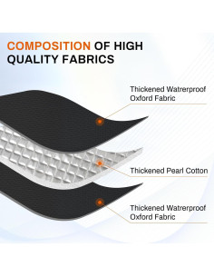 Cortina Blackout JUSTTOP para Ventana de RV 63.5x40.6cm 2