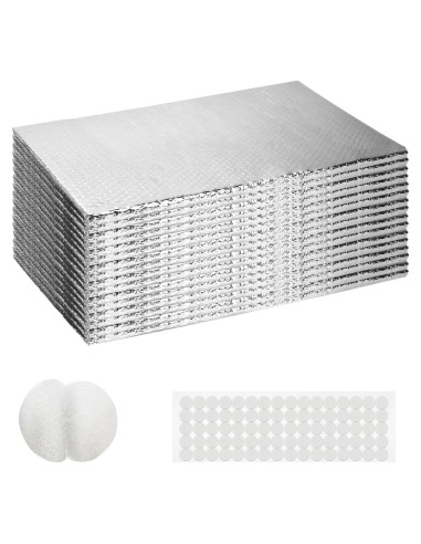 Kit Aislamiento Térmico JIAHEE para Puerta de Garaje 16 Piezas