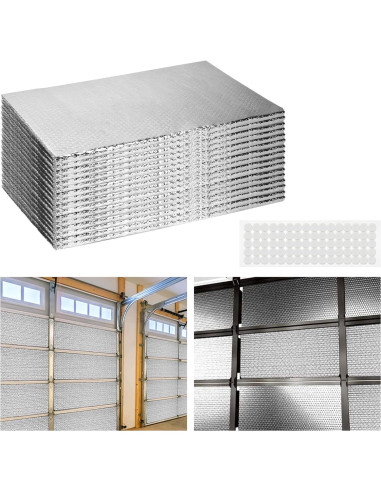 Kit Aislamiento Térmico JIAHEE para Puerta de Garaje 16 Piezas