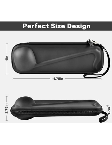 Funda para Otamatone ALBONZER Tamaño Regular Negro