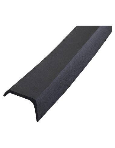 Sello Inferior de Puerta de Garaje M-D 4.88 m Goma Negra