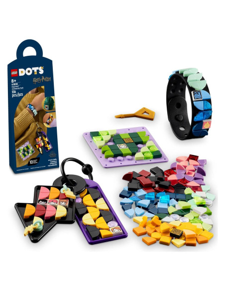 LEGO DOTS Accesorios de Hogwarts 41808, Kit Joyería Harry Potter LEGO DOTS Accesorios de Hogwarts 41808, Kit Joyería Harry Potter