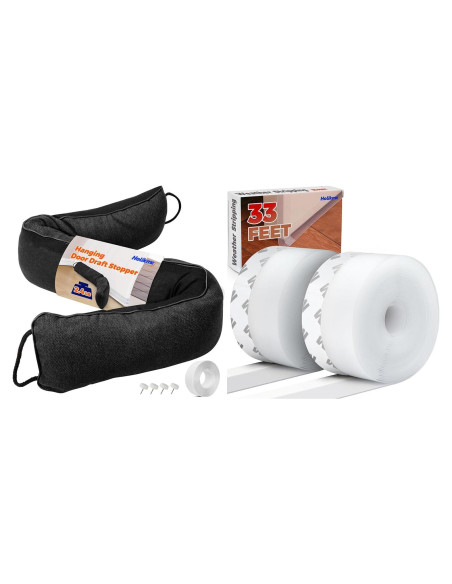 Tope de Puerta Holikme 91.44cm con Peso y Cinta Adhesiva Tope de Puerta Holikme 91.44cm con Peso y Cinta Adhesiva