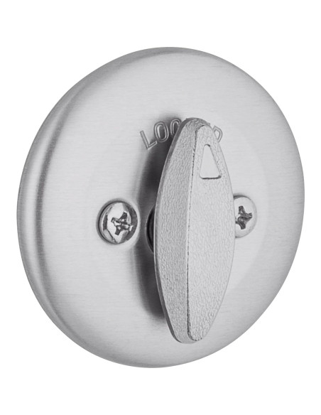Cerradura de Pestillo Kwikset 660 Cromo Satinado Cilindro Simple Cerradura de Pestillo Kwikset 660 Cromo Satinado Cilindro Simple