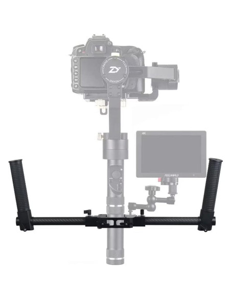 Estabilizador Doble Mango Gimbal ADAI para Zhiyun Crane 2 y Feiyu Estabilizador Doble Mango Gimbal ADAI para Zhiyun Crane 2 y Feiyu