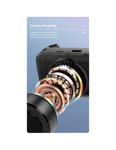 Estabilizador Gimbal 3 Ejes BigbugPro para Smartphones