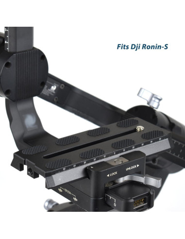 Placa de liberación rápida Akeipho 120mm para DJI Ronin S