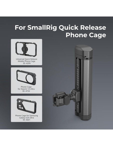 Mango Lateral Rotatable SmallRig 4842 para Smartphones QR Mango Lateral Rotatable SmallRig 4842 para Smartphones QR
