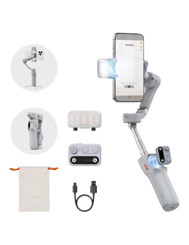 Estabilizador Gimbal Hohem iSteady X3 para iPhone con Luz
