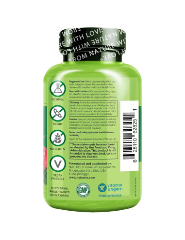 Multivitamina para Adolescentes NATURELO - 60 Cápsulas Veganas