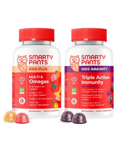 SmartyPants Gomas Multivitamínicas 120 Unidades Niños + Inmunidad SmartyPants Gomas Multivitamínicas 120 Unidades Niños + Inmunidad