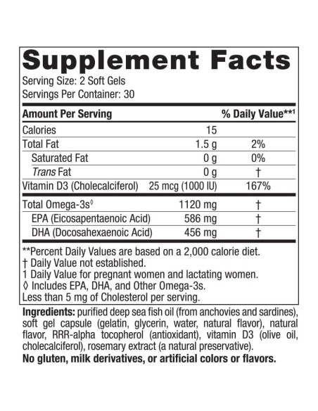 Omega-3 Postnatal Nordic Naturals 60 Gelatinas Blandas Limón Omega-3 Postnatal Nordic Naturals 60 Gelatinas Blandas Limón