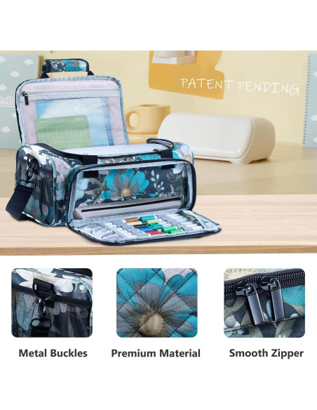 Funda AMOIGEE para Cricut Joy Xtra, Azul Jazmín, Resistente Funda AMOIGEE para Cricut Joy Xtra, Azul Jazmín, Resistente