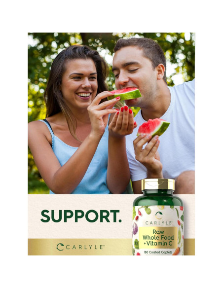 Suplemento Dietético Carlyle Vitamina C 180 Tabletas Veganas Suplemento Dietético Carlyle Vitamina C 180 Tabletas Veganas