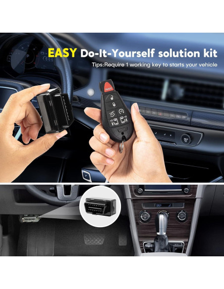 Control Remoto de Entrada Sin Llave Chrysler Dodge 2008-2018 Control Remoto de Entrada Sin Llave Chrysler Dodge 2008-2018