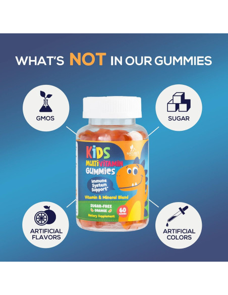 Gominolas Multivitamínicas para Niños Nature's Nutrition 60 Unidades Gominolas Multivitamínicas para Niños Nature's Nutrition 60 Unidades