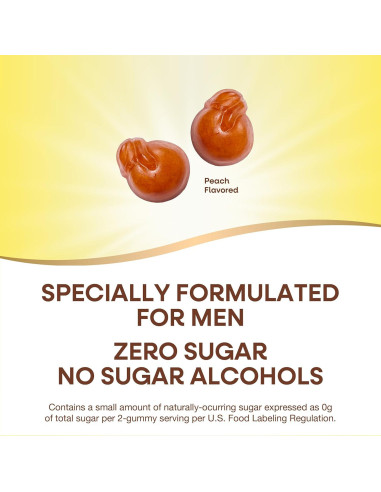 Gomitas Multivitamínicas para Hombres Alive! Sin Azúcar