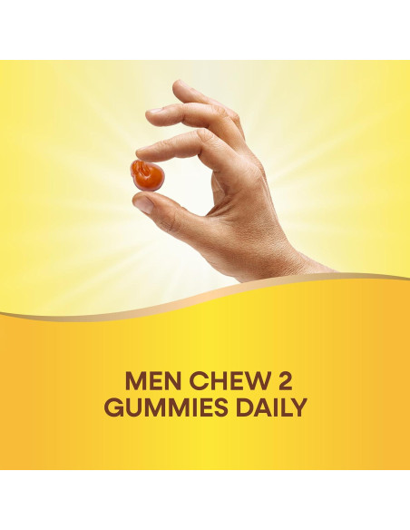 Gomitas Multivitamínicas para Hombres Alive! Sin Azúcar Gomitas Multivitamínicas para Hombres Alive! Sin Azúcar