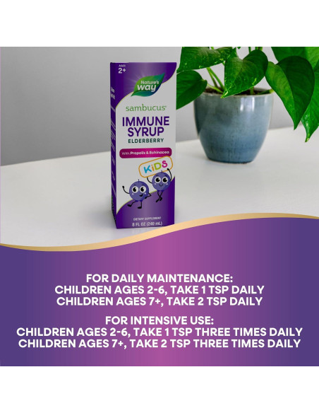 Jarabe Inmunológico de Saúco Nature's Way 236.6 ml Niños Jarabe Inmunológico de Saúco Nature's Way 236.6 ml Niños
